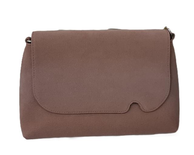 【Maturi マトゥーリ】 アルカンターラ ピスタシリーズ  エグゼクティブ サコッシュ ショルダーバッグ レディース MT-43 MARRON 定価79,800円