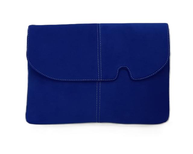 【Maturi マトゥーリ】 最高級 アルカンターラ ピスタシリーズ エグゼクティブ サコッシュ ショルダーバッグ MT-44 BLUE 定価79,800円