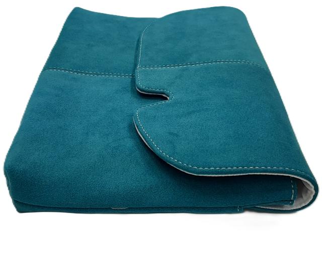 【Maturi マトゥーリ】 最高級 アルカンターラ ピスタシリーズ エグゼクティブ サコッシュ ショルダーバッグ MT-44 S.BLUE 定価79,