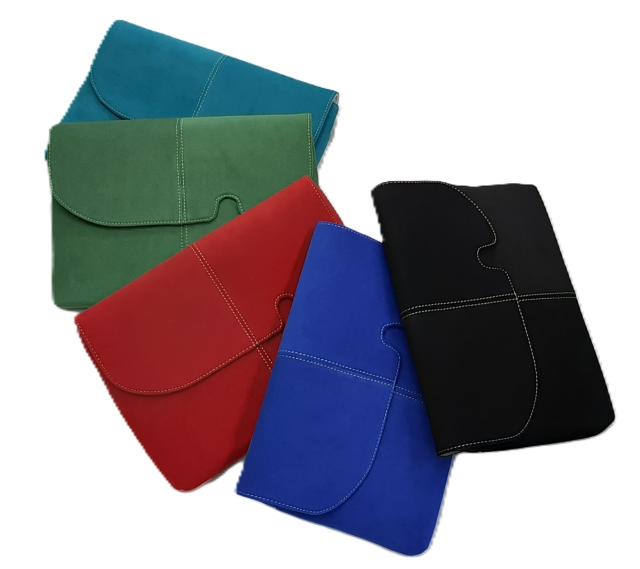 【Maturi マトゥーリ】 最高級 アルカンターラ ピスタシリーズ エグゼクティブ サコッシュ ショルダーバッグ MT-44 S.BLUE 定価79,