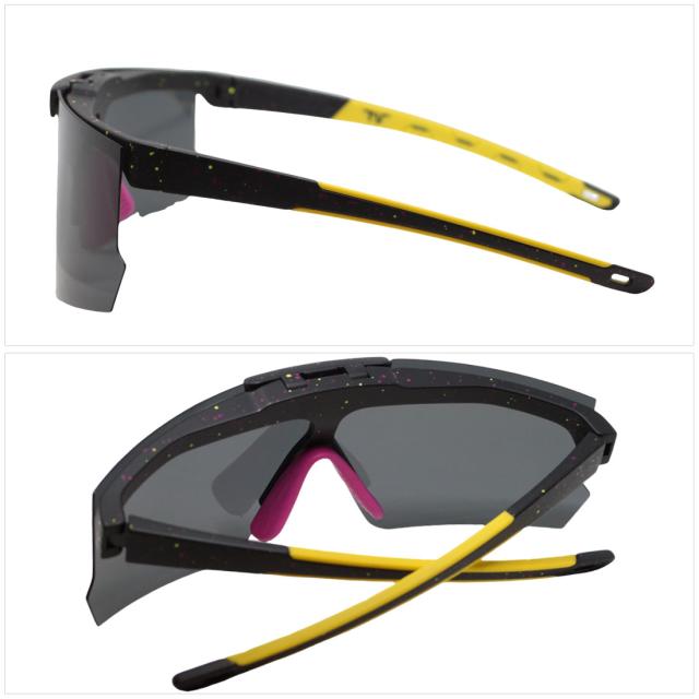 【Maturi マトゥーリ】 偏光サングラス 跳ね上げ TK-2163 BK 定価19800円