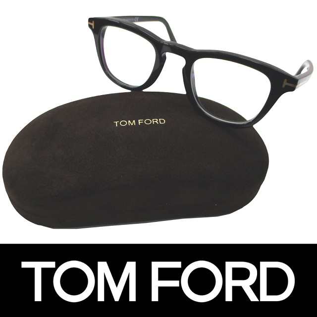 TOM FORD トムフォード だてめがね ブルーライトカットレンズ 眼鏡 伊達メガネ サングラス キムタク着用モデル 定価46000円 (78)