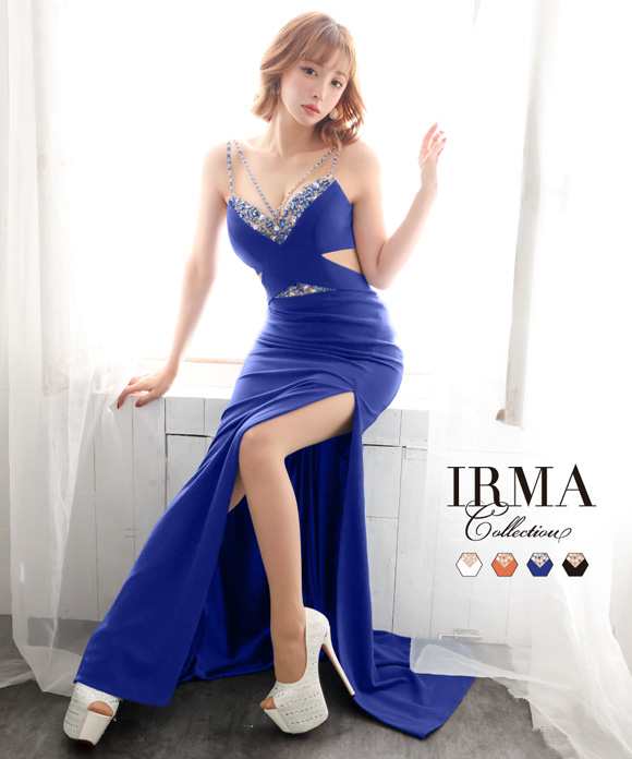 IRMA ドレス イルマ キャバドレス ナイトドレス ロングドレス 全４色 9