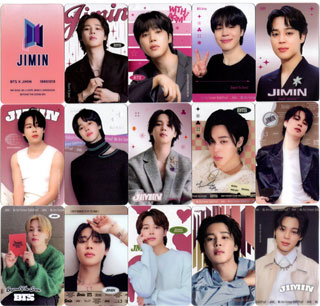 BTS ジミン クリアトレカ ARMYブース 送料無料・速達】 ジミン JIMIN (防弾少年団 / BTS) グッズ - 透明