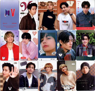 送料無料・速達】 V (防弾少年団 / BTS) グッズ - 透明 フォト