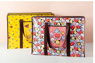 BTS (防弾少年団) 公式 グッズ [BT21] 特大 ターポリン バック