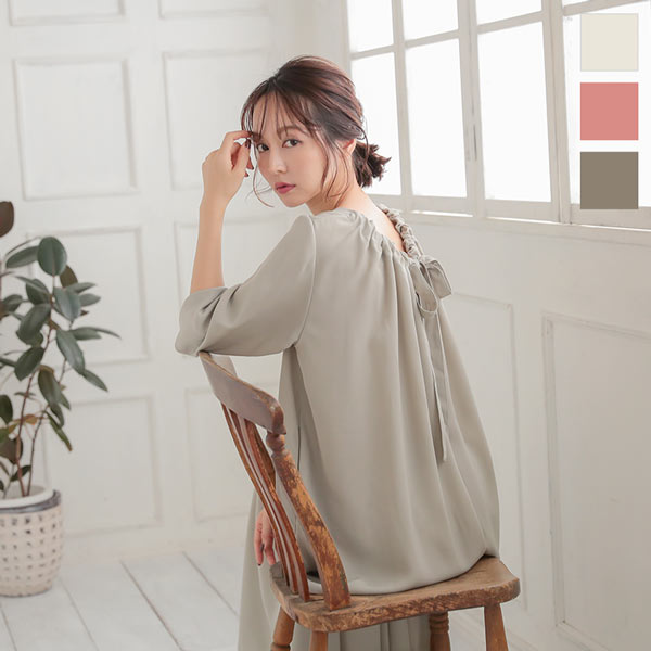 リボン付き バックギャザーゆったりワンピース E2291 入荷済 21 春新作 レディース ワンピース ワンピ リボン ゆったり シンプル 大の通販はau Pay マーケット Topページ 神戸レタス 5900円以上で全品送料無料