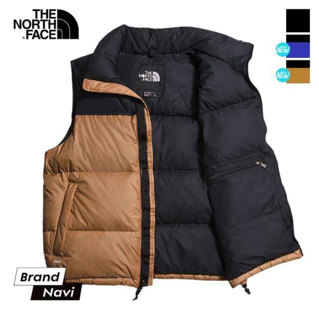 ノースフェイス ダウンベスト メンズ アウター ヌプシ レトロ ブラック ネイビー キャメル 冬 中綿 男 フード THE NORTH FACE 1996 RETRO