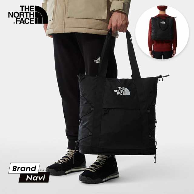 ノースフェイス トートバッグ メンズ レディース ユニセックス THE NORTH FACE BOREALIS TOTE NF0A52SV ブラック ボレアリス トートバッ