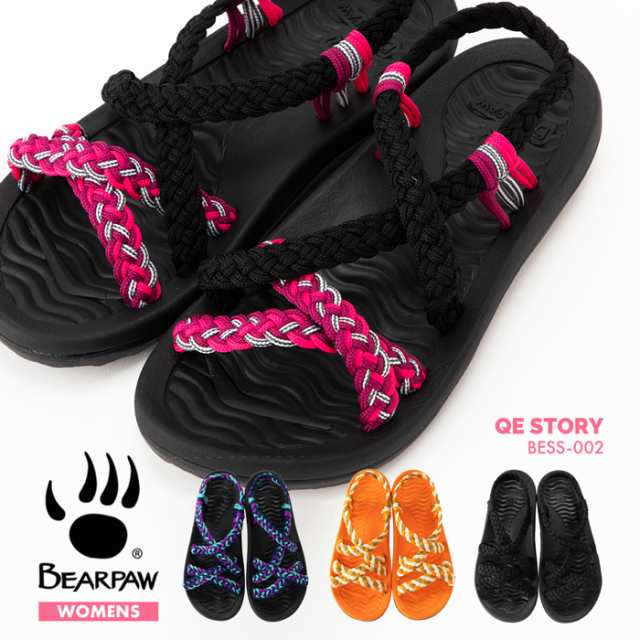 ベアパウ サンダル レディース Bearpaw Qe Story 婦人 浴衣 ビーチサンダル 手編み トングサンダル 草履 夏 Bess 002の通販はau Pay マーケット Brand Navi ブランドナビ Au Pay マーケット店