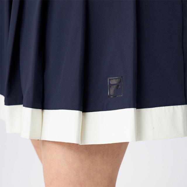 FILA スコート ゴルフ レディース 御上さん用 フィラ 下穿き 押し並べて型 伸ばすこと 律動的な調子 運動すること 好いたらしい 撥水 運動競技 米国海軍