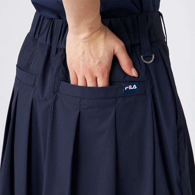 FILA スコート ゴルフ レディース 御上さん用 フィラ 下穿き 押し並べて型 伸ばすこと 律動的な調子 運動すること 好いたらしい 撥水 運動競技 米国海軍
