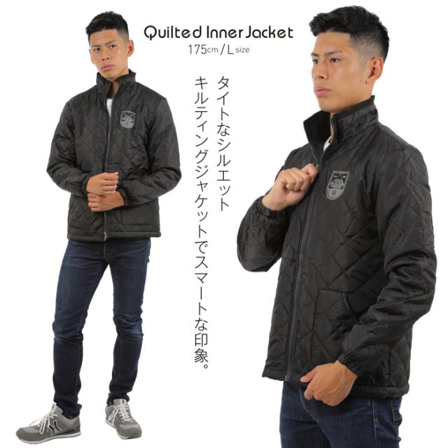 あったか 防寒ジャケット メンズ レイヤード アウター 3in1 フォー