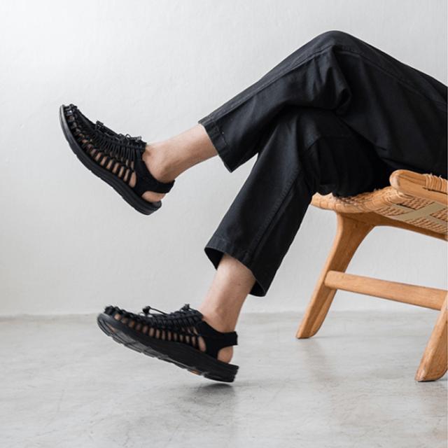 メンズ サンダル キーン ユニーク スニーカー ブラック グレー シューズ かっこいい 大人 ビーチ 抗菌 消臭 耐久 海 川 ストリート おしゃれ カジュアル スポーツ ブランド 軽い 軽量 防水_14