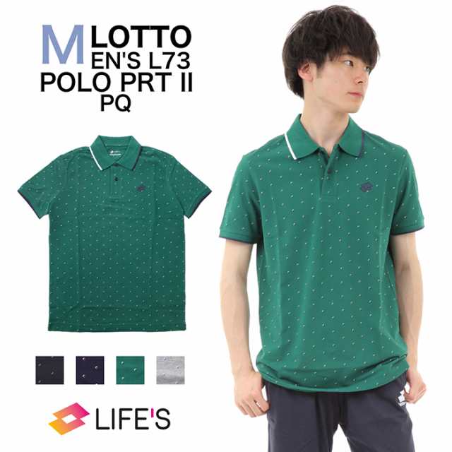 ロット ロト メンズ ウェア LOTTO LIFE'S L73 POLO PRT II PQ 211009