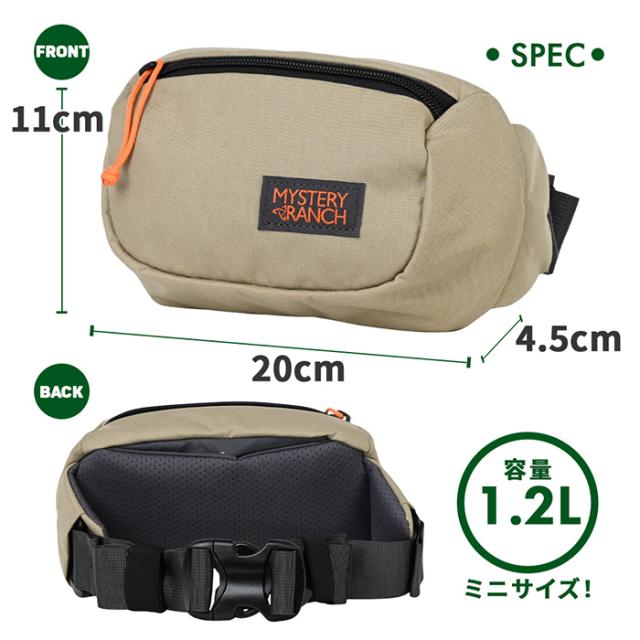 MYSTERY RANCH ミステリーランチ　ウエストポーチ MYSTERY RANCH（ミステリーランチ） ウエストポーチ HIGH WATER HIP