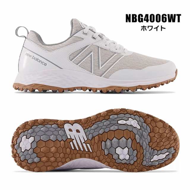 ニューバランスゴルフ　26センチ幅広　Fresh Foam NBG4000GY