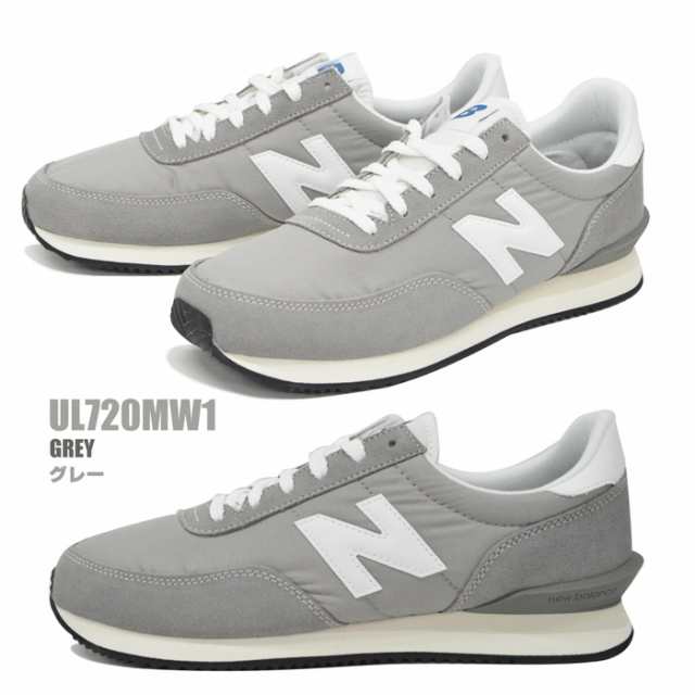 ニューバランス スニーカー メンズ NEW BALANCE UL720 靴 シューズ 25cm 25.5cm 26cm 26.5cm 27cm  27.5cm 28cm 28.5cm 29cm グレー レッ｜au PAY マーケット