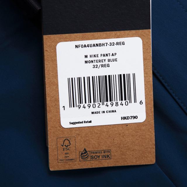 ノースフェイス アウトドアパンツ メンズ THE NORTH FACE M HIKE PANTS NF0A4UAN ズボン 撥水 汚れに強い ハイクパンツ_7