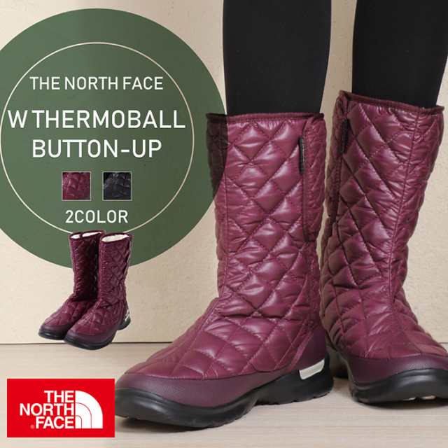 north face thermoball button up boots