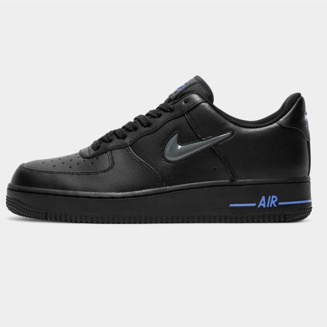 NIKE ナイキ メンズ スニーカー シューズ エアフォースワン ジュエル AIR FORCE 1 JEWEL CT3438 リフレクター ブラック ブルー