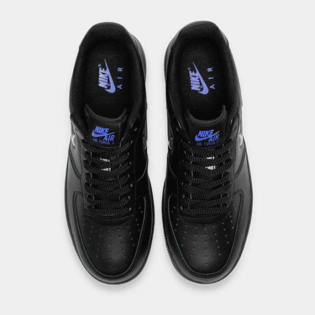 NIKE ナイキ メンズ スニーカー シューズ エアフォースワン ジュエル AIR FORCE 1 JEWEL CT3438 リフレクター ブラック ブルー