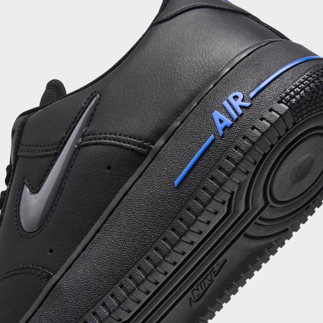 NIKE ナイキ メンズ スニーカー シューズ エアフォースワン ジュエル AIR FORCE 1 JEWEL CT3438 リフレクター ブラック ブルー