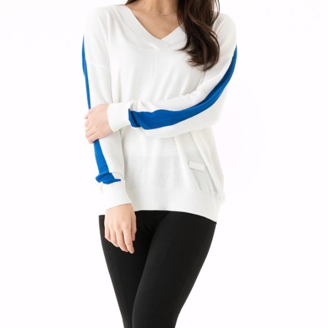 Vネック セーター ニット レディース 女性 婦人 パジャール カナダ