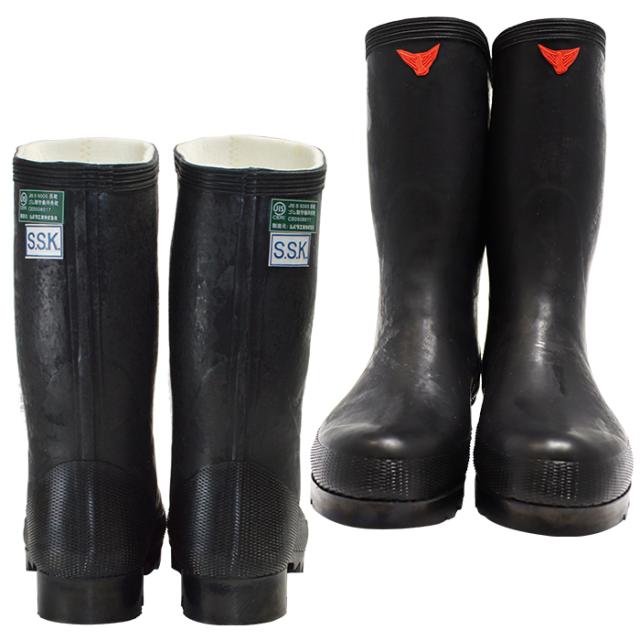 シバタ工業 防寒 長靴 フェルト軽半 -30度対応 メンズ レディース 男女兼用 【別注 防滑ソール仕様】SHIBATA 黒 ブラック プロ仕様 業務用 国産 日本製