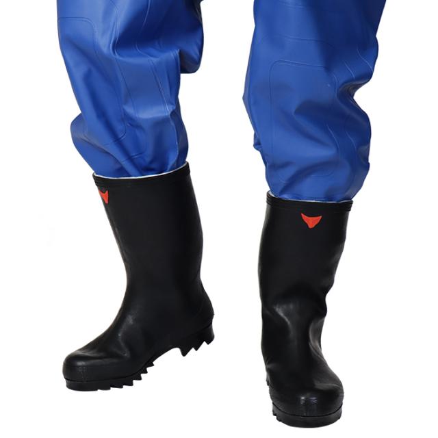 シバタ工業 防寒 長靴 フェルト軽半 -30度対応 メンズ レディース 男女兼用 【別注 防滑ソール仕様】SHIBATA 黒 ブラック プロ仕様 業務用 国産 日本製