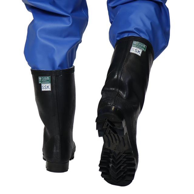 シバタ工業 防寒 長靴 フェルト軽半 -30度対応 メンズ レディース 男女兼用 【別注 防滑ソール仕様】SHIBATA 黒 ブラック プロ仕様 業務用 国産 日本製