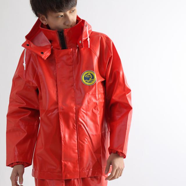 カッパ 水産用 ジャンパー フード取り外し式 シーバージョン 釣り 漁師