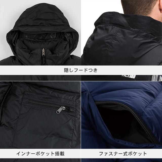 ノースフェイス ダウンベスト メンズ アウター ヌプシ レトロ ブラック 