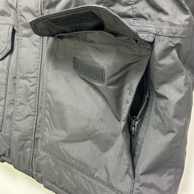 ノースフェイス ダウンコート メンズ アウター ファー ブラック ミドル