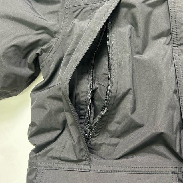 ノースフェイス ダウンコート メンズ アウター ファー ブラック ミドル