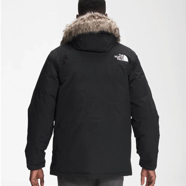 ノースフェイス　ファー　フード　ダウンコート　メンズ　L ブラック　黒 THE NORTH FACE ノースフェイス メンズ ダウンコート アウター