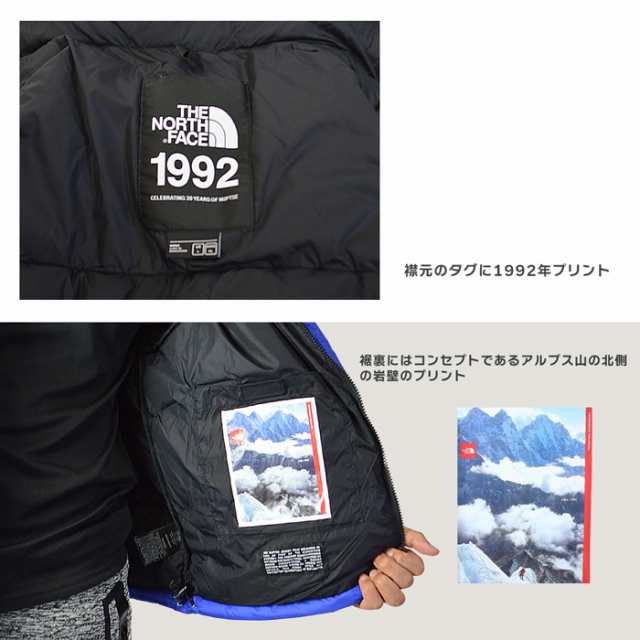 ノースフェイス ヌプシ ダウン ジャケット メンズ アウター 撥水