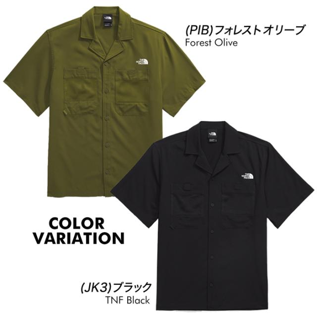 ノースフェイス 襟つき シャツ FIRST TRAIL SHIRT THE NORTH FACE NF0A83TP 日常使い ストリートファッション カジュアル フェス アウトドア スポーツ 男性 メンズ_1