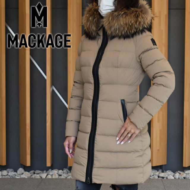 MACKAGE マッカージュ ダウンコート CALLA-F Dark Camel レディース