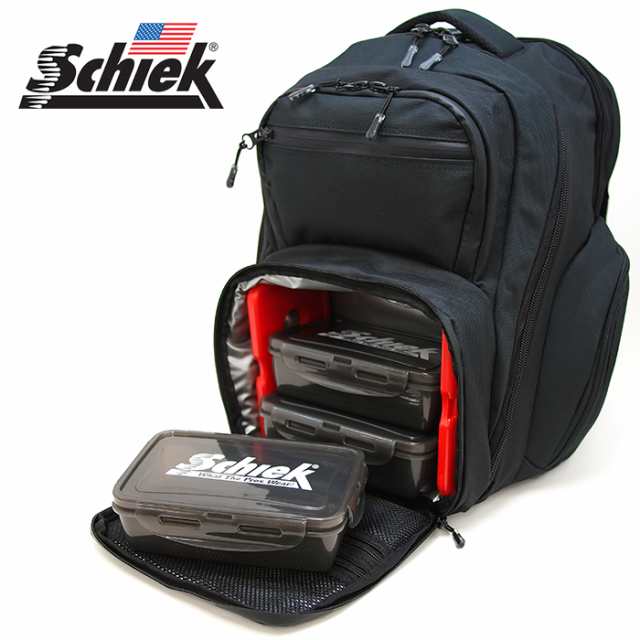 Schiek シーク ミールバックパック ブラック ジムバッグ リュック Meal Pack Backpack フィットネス バッグ ジム  筋トレの通販はau PAY マーケット - アクアベース