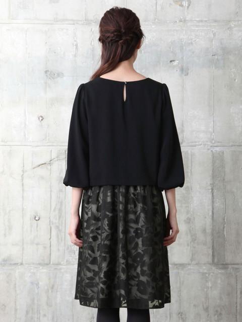 授乳服 マタニティ 服 ワンピース 授乳口付 カットボイル
