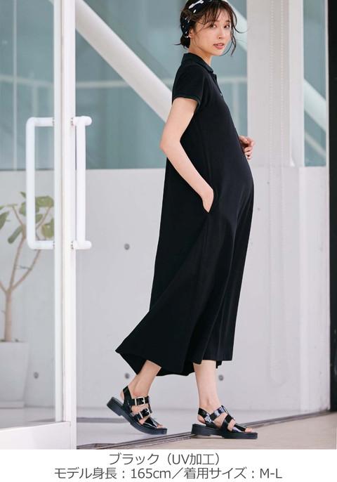 Uvカット 授乳服 マタニティ ワンピース 授乳しやすい 半袖 ポロ マキシワンピース 産前 産後 妊婦服 親子コーデ リンクコーデ Au Pay マーケット