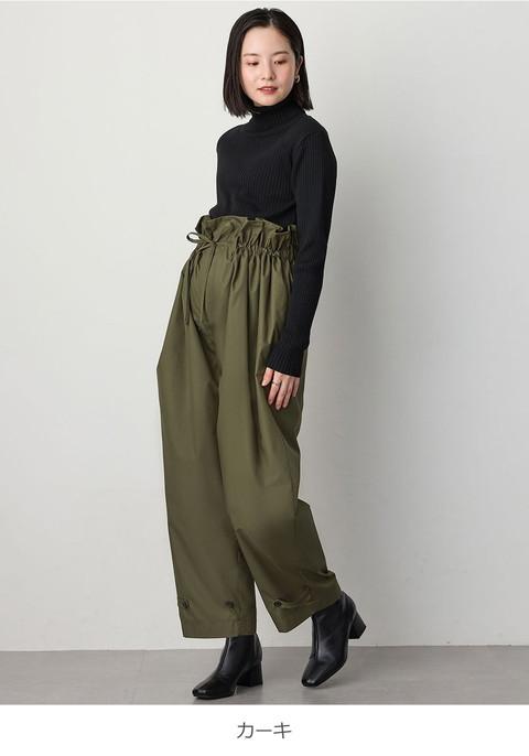 ジョガーパンツ ワイドパンツ ハイウエスト マタニティ パンツ ジョガーパンツ ワイドパンツ ハイウエスト マタニティ パンツ