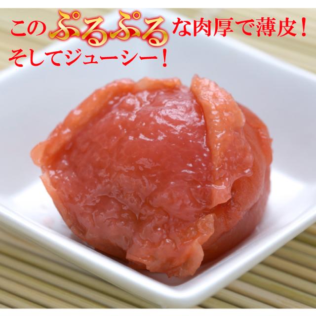 梅干し お徳用セット 4kg(500g×8) 南高梅 減塩 一冨士 紀州南高梅 国産 和歌山県産 梅干 うめぼし 低塩分 グルメ_5
