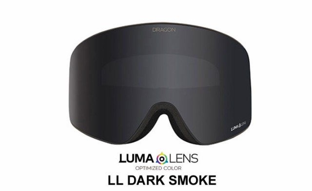 DRAGON スペアレンズ ドラゴン PXV2 [1L69] [Dark Smoke] ゴーグル LUMALENS ピーエックスブイツー 替え 交換用  スノーボード SPARE LENS