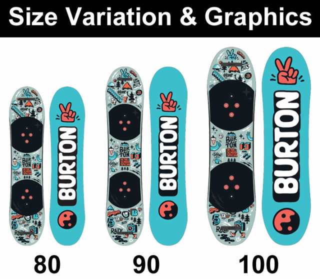 通販専売 バートン BURTON アフタースクール キッズ スノーボード 80cm