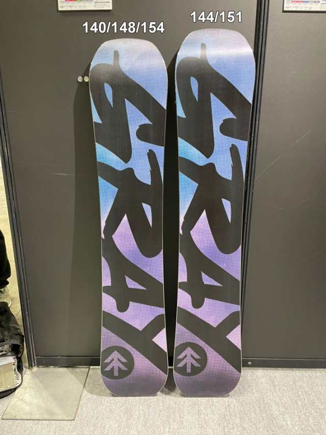 22-23 GRAY SNOWBOARDS グレイ SHRED シュレッド 140cm 144cm 148cm 151cm 154cm グラトリ  グラウンドトリック スノーボード 板 送料無