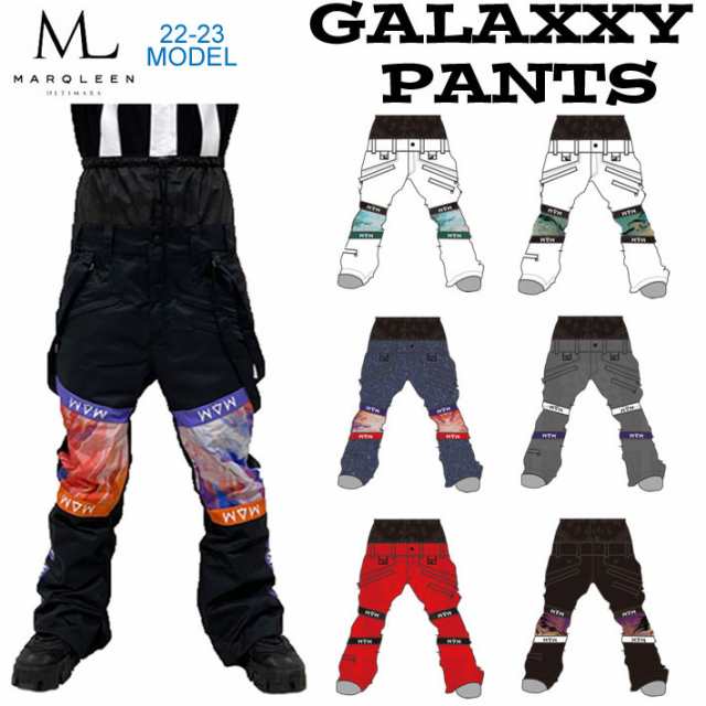 22-23 MARQLEEN GALAXXY PANTS MQ03500 マークリーン スノーボード ...