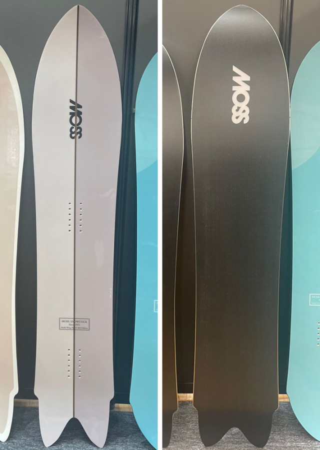 [早期予約受付中] 23-24 MOSS SNOWSTICK WING-SW57 モス スノースティック 157.2cm POWDER パウダーボード  スノーボード スノボ 板 送料