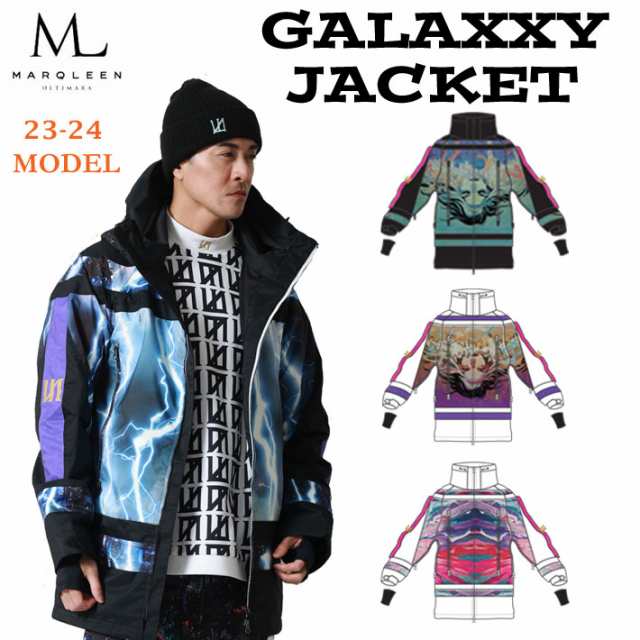 [即出荷] 23-24 MARQLEEN GALAXXY JACKET MQ04000 マークリーン スノーボードウェア ギャラクシー ジャケット ユニセックス [426／427／0